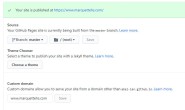 使用GitHub Pages制作个人博客及自定义域名设置
